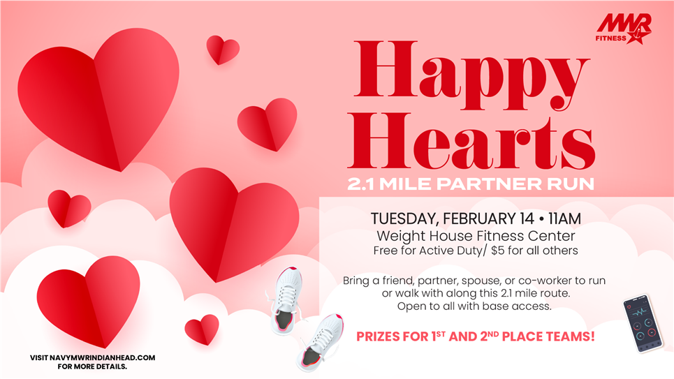 Happy Hearts 2.1 Mile Partner Run